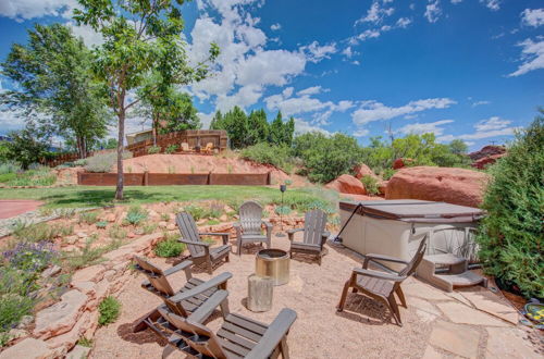 Photo 56 - 4BR Mtn Viewsgarden of the Godshot Tub, Firepit