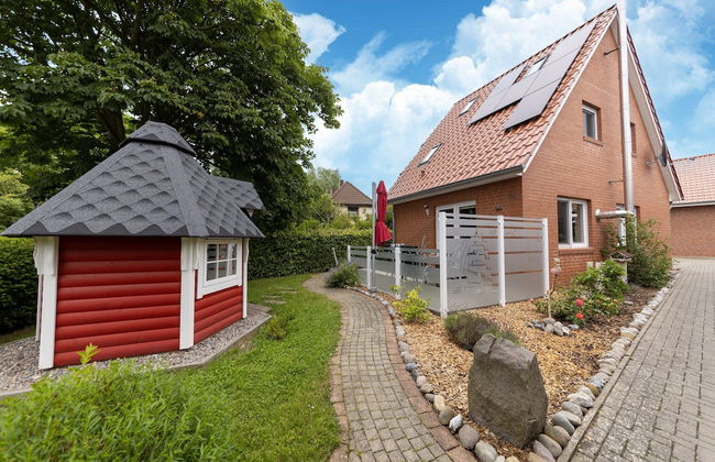 Modernes Ferienhaus mit Sauna in Wiek am Meer - Photo 28