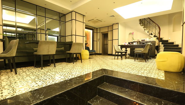 Sala de estar do lobby