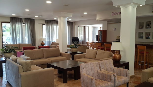 Sala de estar do lobby