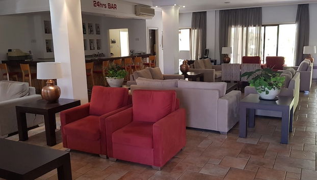 Sala de estar do lobby