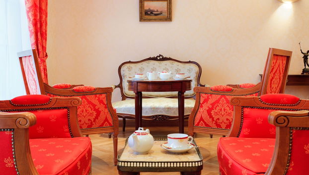 Sitzecke in der Lobby