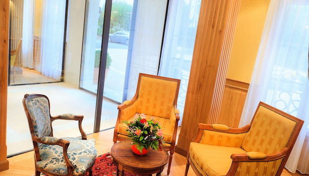 Sitzecke in der Lobby