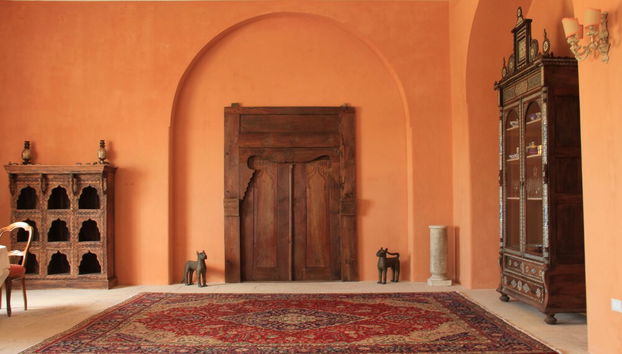 Interior entrance