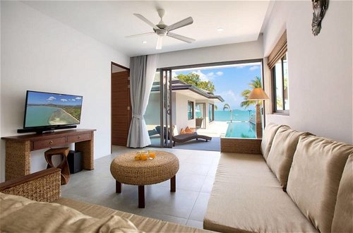 Foto 16 - 7 Bed Beautiful Beach Front Villa SDV031-By Samui Dream Villas
