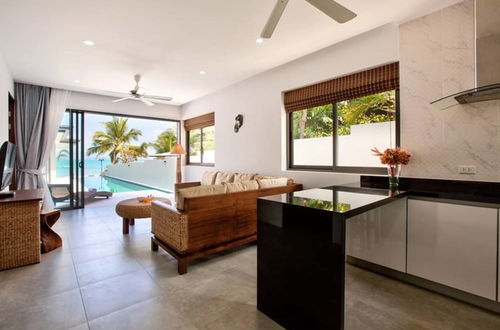 Foto 13 - 7 Bed Beautiful Beach Front Villa SDV031-By Samui Dream Villas