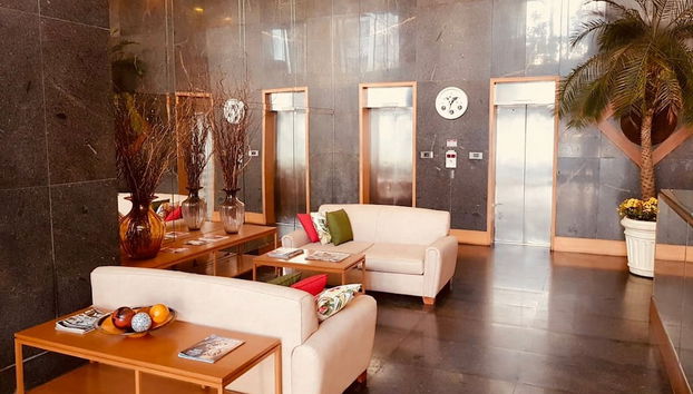 Sala de estar do lobby