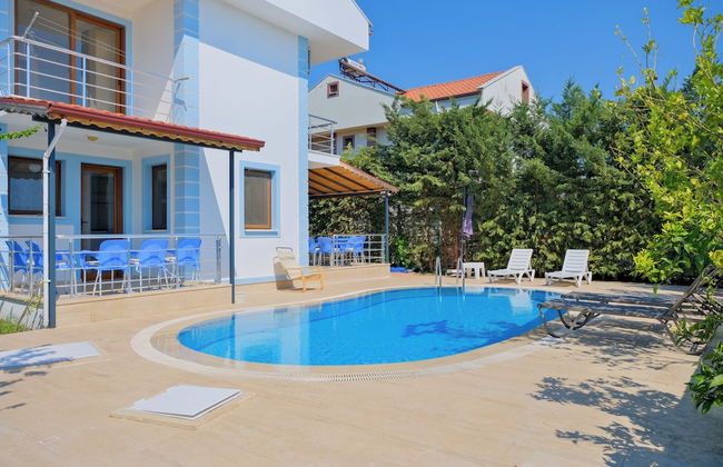 Talia deniz manzaralı 4 odalı lüks Villa - Photo 28