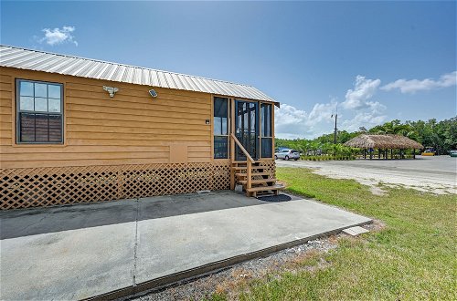 Photo 23 - Everglades City Trailer Cabin: Boat Slip & Porch