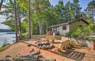 Photo 1 - Lakefront Cabin w/ Private Dock, Beach & Fire Pit