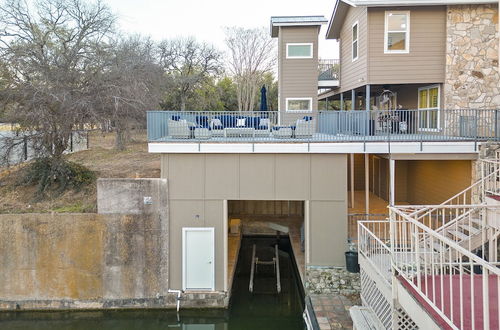 Photo 43 - Luxury on Lake LBJ With Hot Tub Firepit & Boat Slip