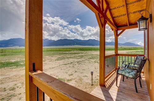 Photo 9 - Mountain-view Montana Rental Cabin on Alpaca Farm