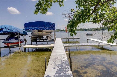Foto 22 - Lakefront Vandalia Home w/ Boat Dock & Gas Grill