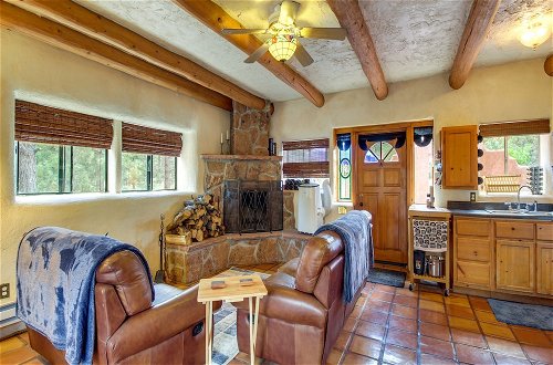 Photo 10 - Secluded Ramah Cottage: Patios & Outdoor Fireplace