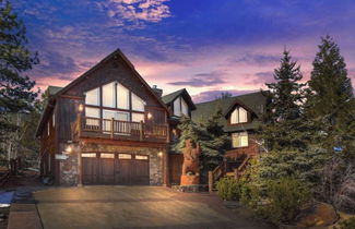 Photo 1 - Mighty Bear Manor by Avantstay Elevated Cabin w/ Pine Tree Views, Hot Tub & Pool Table