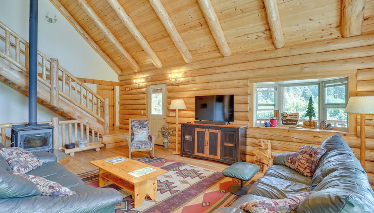 Photo 1 - Log Home on 40 Private Acres By Mt Shasta Ski Park