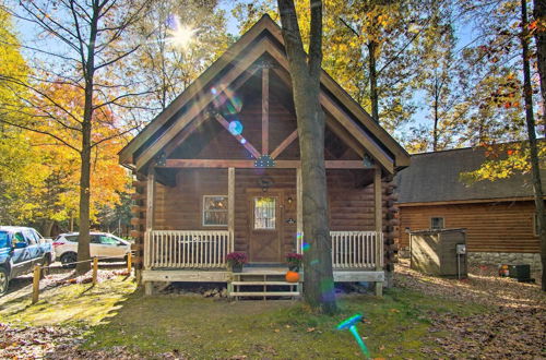 Photo 3 - Rustic Rothbury Cabin w/ Resort Amenity Access