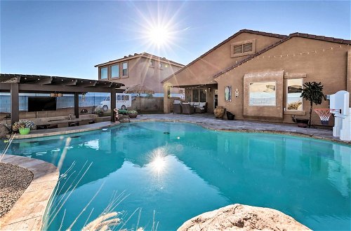 Photo 15 - Maricopa Home w/ Swim-up Bar, Heated Pool & Slide