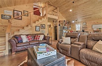 Photo 2 - Peaceful Family Cabin on 10 Acres w/ Game Room