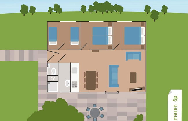 Semi-detached Bungalow with Dishwasher near Veluwe - Foto 6