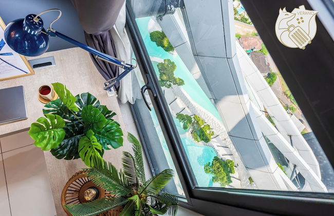 2BR 6PAX Jacuzzi View at Arte MontKiara - Foto 11