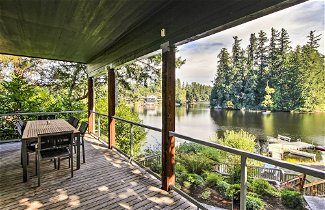 Photo 1 - Lakefront Olympia Home w/ Private Dock + Views