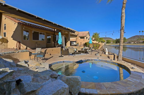 Photo 14 - Upscale Phoenix Oasis w/ Small Private Pool & Spa