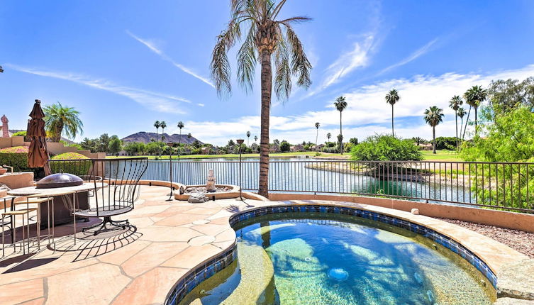 Photo 1 - Upscale Phoenix Oasis w/ Small Private Pool & Spa