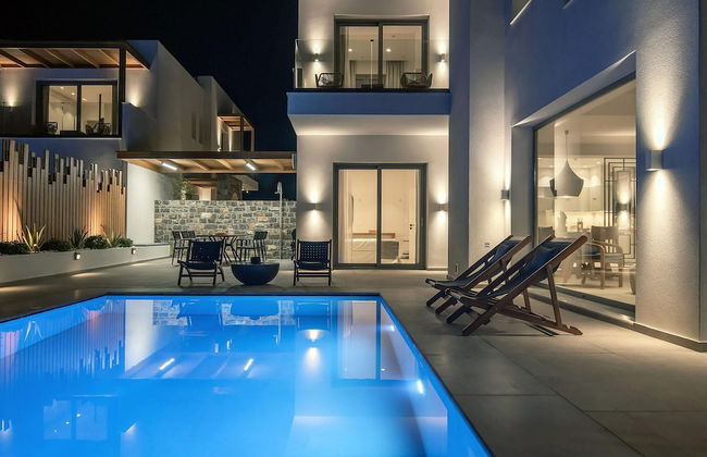 Blue Senses Villa Anemos Next to the Beach Heated Pool - Foto 4