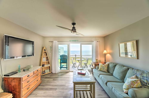 Photo 1 - Airy Oceanfront Condo W/beach Views & Pool Access