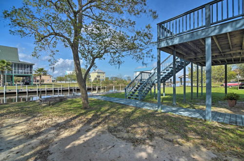 Photo 27 - Fish at Canalfront Bay St Louis Home - Dock & Deck