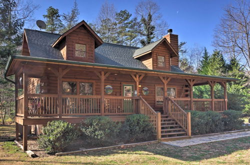 Photo 19 - Cozy Log Cabin Retreat: Steps to Lake Lure & Beach