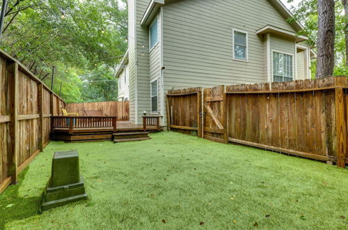 Photo 16 - Modern Woodlands Townhome w/ Spacious Yard & Patio