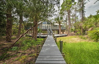 Photo 3 - Breezy St George Island Escape w/ Private Dock