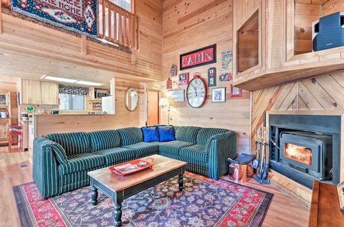 Photo 1 - Cozy Cabin w/ Fireplace, Covered Deck & Gas Grill