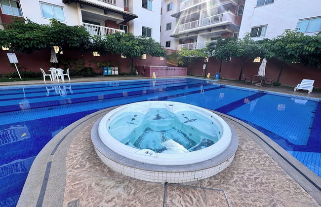 Porto Beach Conforto e Lazer a 200m do B Park - Foto 28