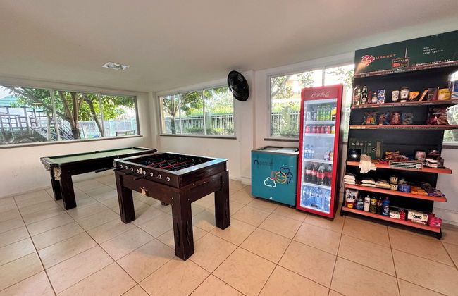 Porto Beach Conforto e Lazer a 200m do B Park - Foto 44