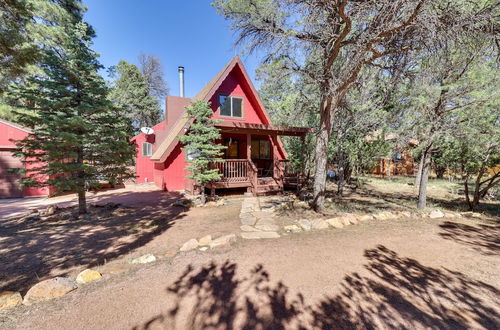 Photo 21 - Rustic-modern Overgaard Cabin w/ Decks & Fire Pit