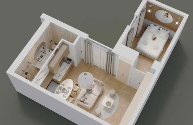 Chic Apartment AC - 1bdr/4p - Carreau du Temple - Foto 7