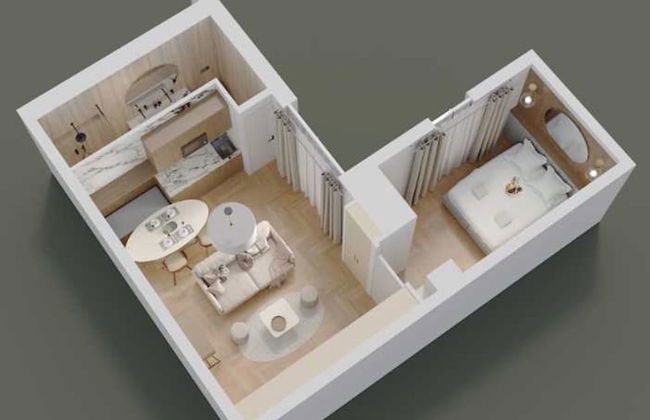 Chic Apartment AC - 1bdr/4p - Carreau du Temple - Foto 8