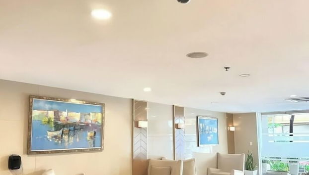 Sala de estar do lobby