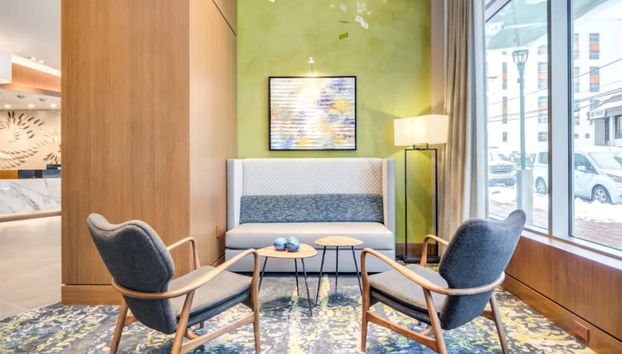 Sala de estar do lobby