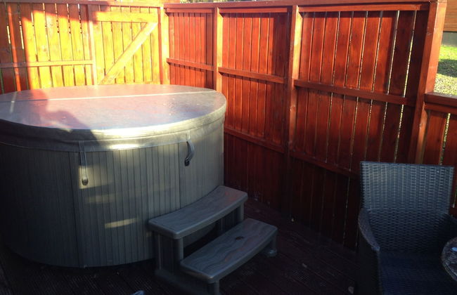 Conifer Lodge 8 With Hot Tub, Newton Stewart - Foto 11