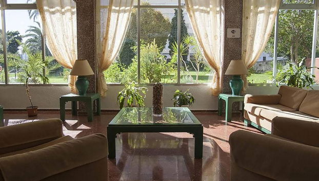 Sala de estar do lobby