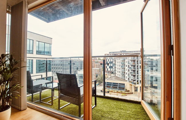 Deluxe City Centre Apt Balcony View Free Parking - Foto 32