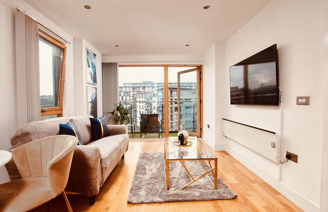 Deluxe City Centre Apt Balcony View Free Parking - Foto 3