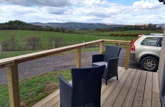 Cleeves Cabins, Arran Luxury Lodge With hot tub - Foto 8