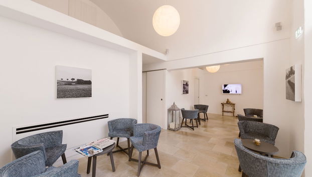 Sala de estar do lobby