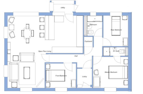 Photo 8 - Charming Fully-equipped 3-bed Cottage nr Boscastle