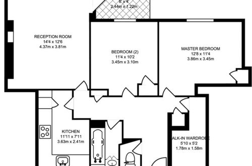 Photo 8 - Stylish 2 Bed Between Camden Town & Primrose Hill